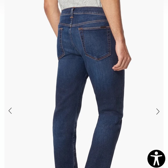 Joe’s Jeans the brixton, dark wash, Sz 38 - Picture 5 of 6